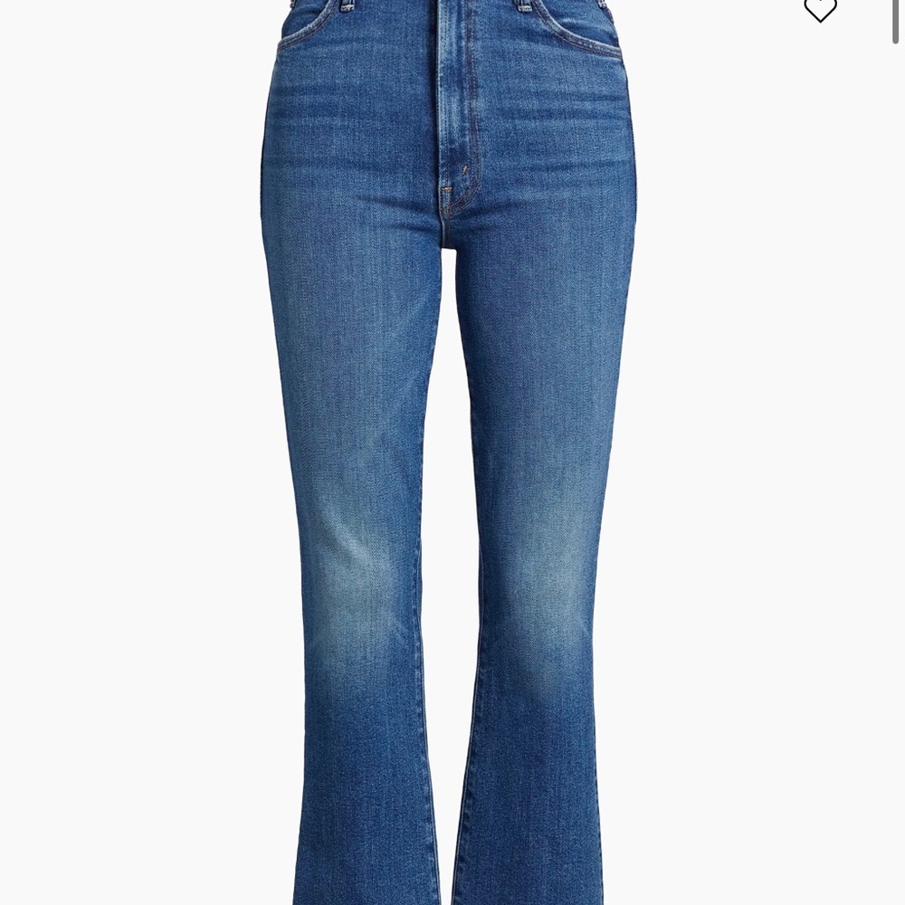 MOTHER The Hustler Ankle Fray Jean